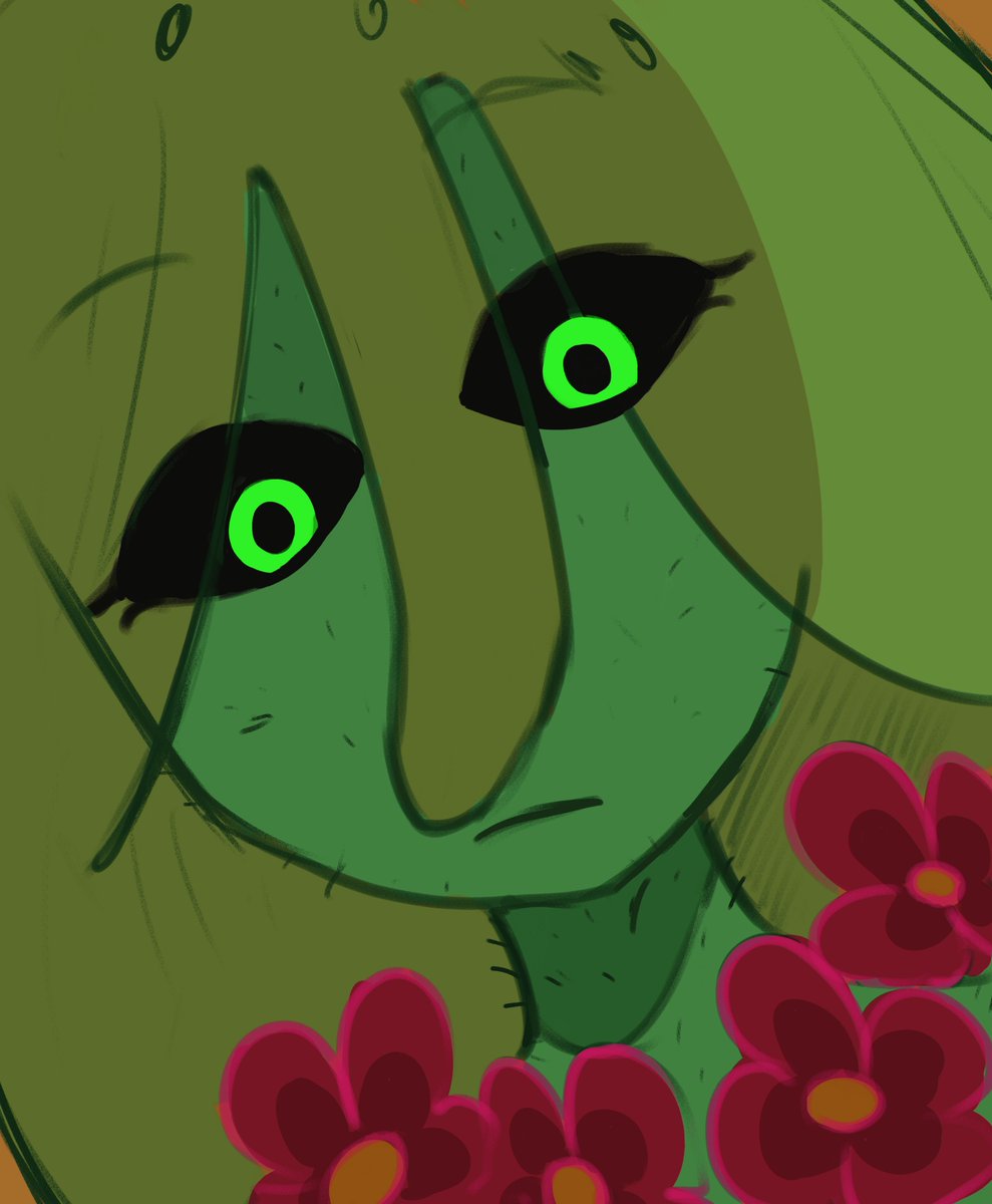 CrapCharlieCrow's tweet photo. Day 4. Cactus 
Oh yeah, another one of my old oc.
#inktoder #inktobercactus #art https://t.co/NZ77NXKECn