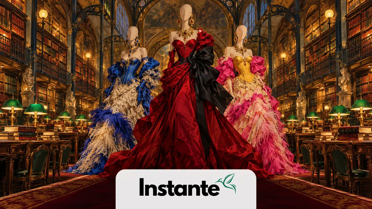 instanteplus's tweet photo. Valentino llevó su colección 2027 a una biblioteca de París. Alessandro Michele mezcló corsés, plumas, joyería barroca y colores intensos en “Antibiblioteca”.
https://t.co/6qUIE4Bj3C
#Valentino #ParisFashionWeek #Moda2027 https://t.co/ueOMCbQ7wh