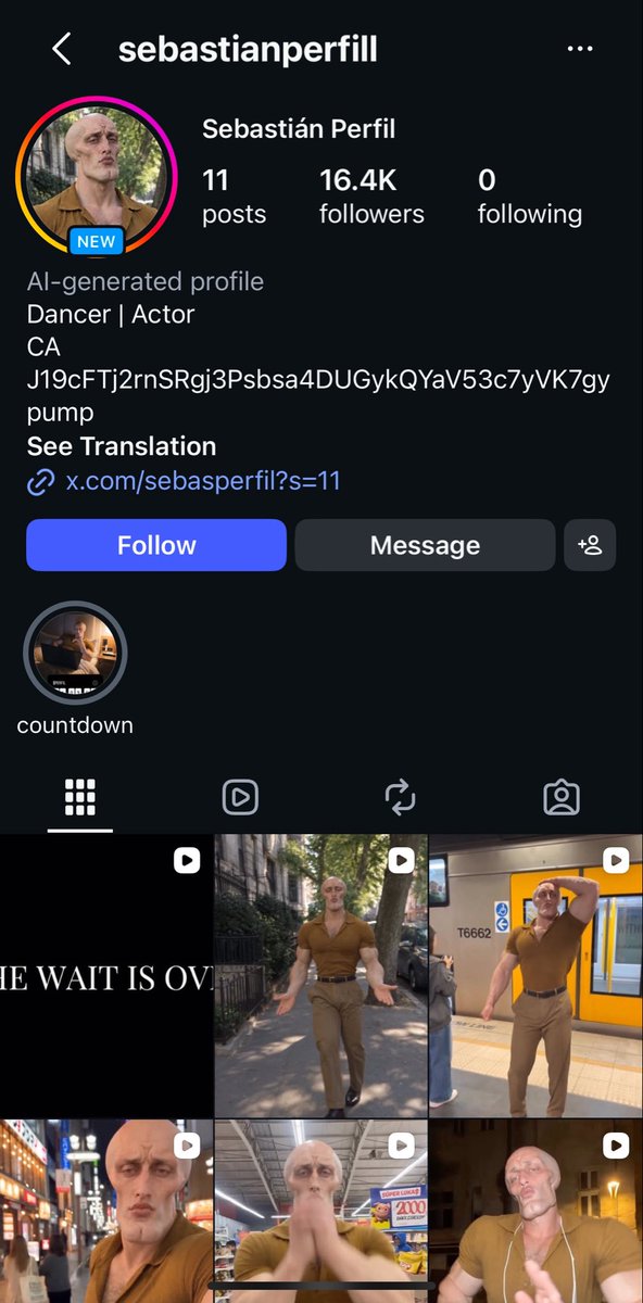 cryptolitthough's tweet photo. Creator launched this and claimed on socials. New meme. Giga viral. Normies will catch on soon. Sunday is actually a great day for launch.

$PERFIL https://t.co/2pKQD949bP