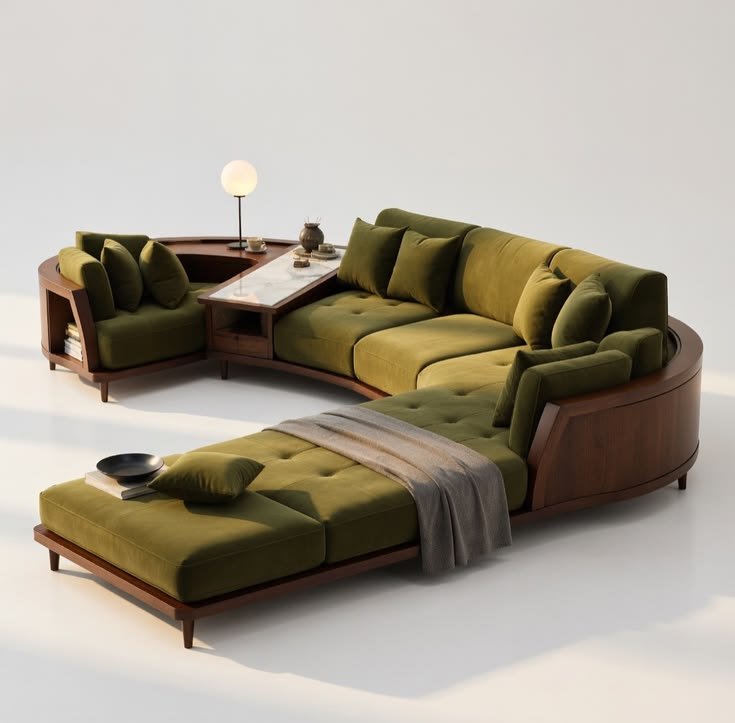 Arthetec's tweet photo. L Sofa sage green https://t.co/oj6lAl1EA8