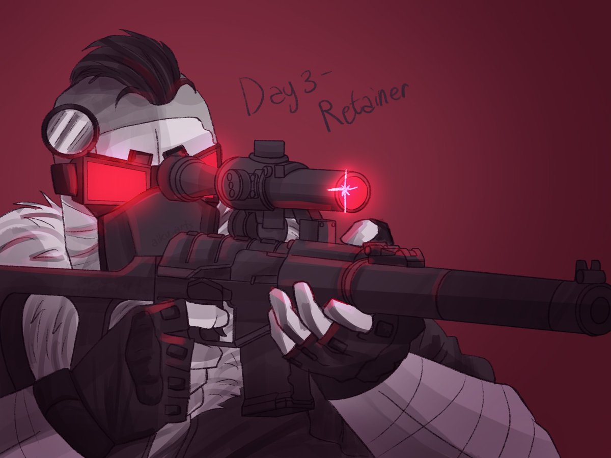 aikuarts's tweet photo. Day 3 - Retainer!
More excuses to draw 2bd hehehh 
#madcomtober2026 #madnesscombat #2bdamned https://t.co/mnOQXMdiWj