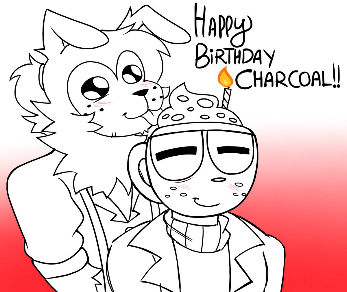 DR_ENCORE's tweet photo. LIL BIRTHDAY GIFT FOR @charcoal_45  AAA!! https://t.co/h9paijDk4u