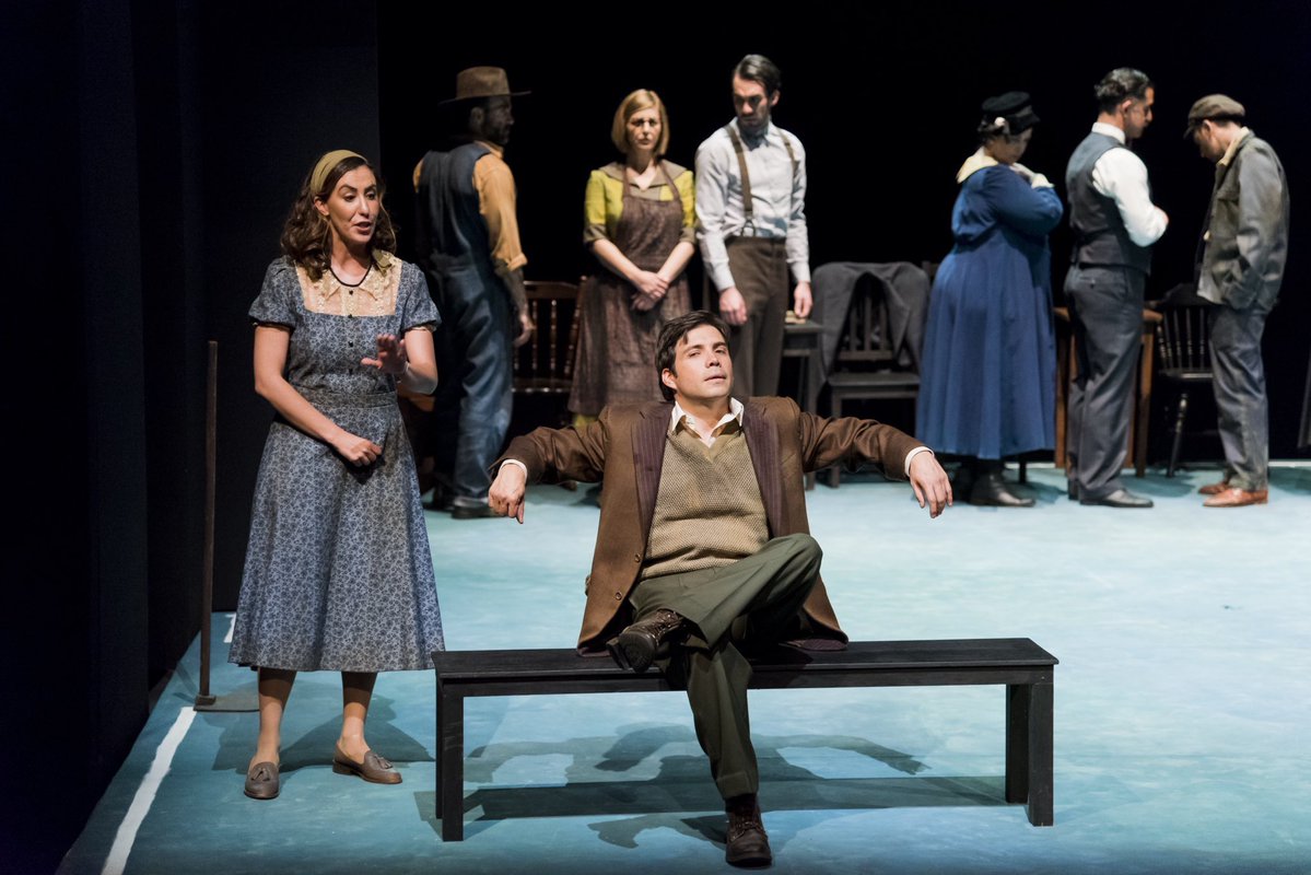 AliasCane's tweet photo. @JoyceCarolOates I translated Dogville into Spanish and produced it on the mexican stage (2018) it was a rewarding experience, although exhausting too. And controversial. Most of the public was turned off by the narrative and design (which we kept faithful to Von Trier) https://t.co/H1ilpHK7tr