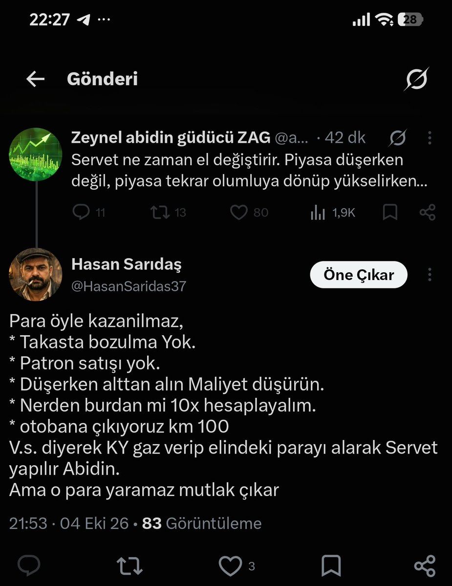 HasanSaridas37's tweet photo. Doğru söyleyen 9 köyden kovulur demişler, gerçekten doğruymuş. Buradan da engelledi beni. 😄
Arkadaşlar, paranızın 3 kuruşu bile olsa dikkatli olun; kimseye sorgulamadan inanmayın. EMKEL’de uyardığımda da üzerime gelmişlerdi, sonunda haklı çıktım.
Paranıza sahip çıkın.
#zag https://t.co/zP1QA37q0x