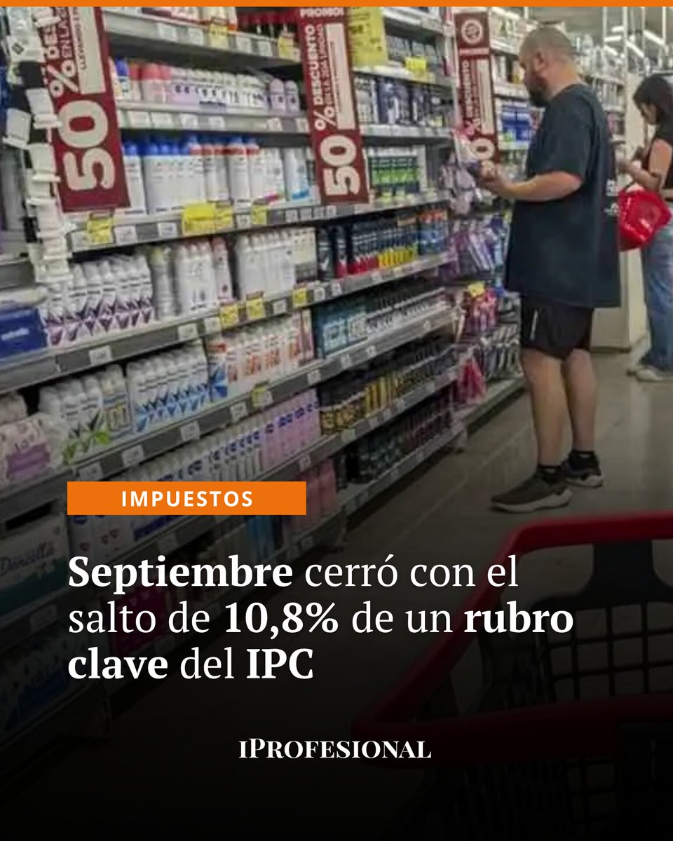 iProfesional's tweet photo. 📈 Bebidas e infusiones para consumir en el hogar aumentaron 10,8% en el último mes. Además, los alimentos acumulan cuatro semanas consecutivas con subas. ¿Qué pasa con los precios?

🔗 Leé más 👉 https://t.co/fhC7bllOdg

#Inflación #IPC #Precios https://t.co/nwU6g3kmhh