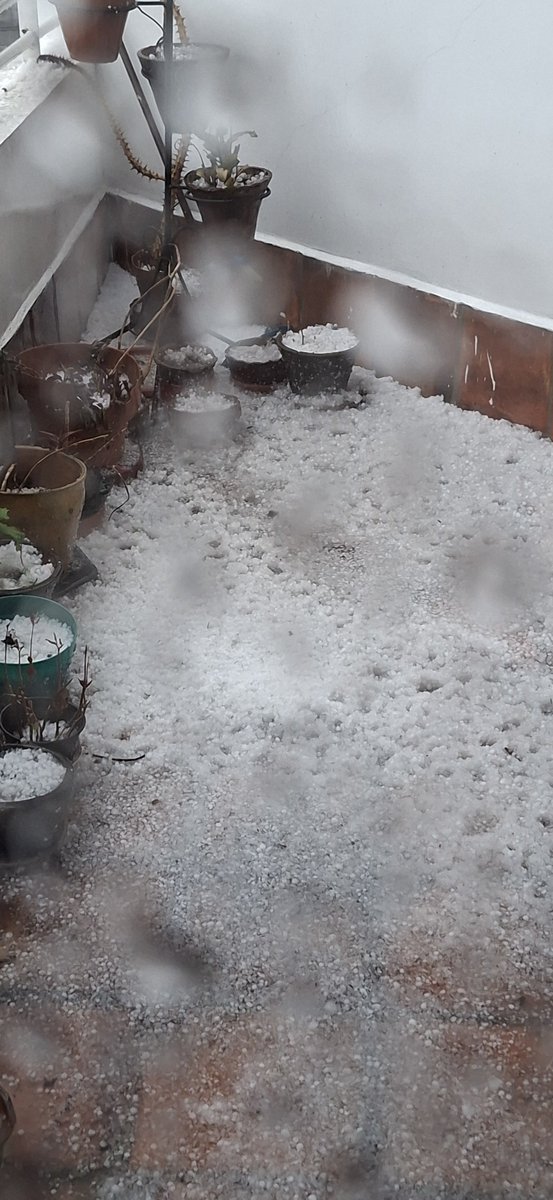 eFedefrancisca's tweet photo. El granizo en el sector de el Bosque https://t.co/enJuh7vL3P