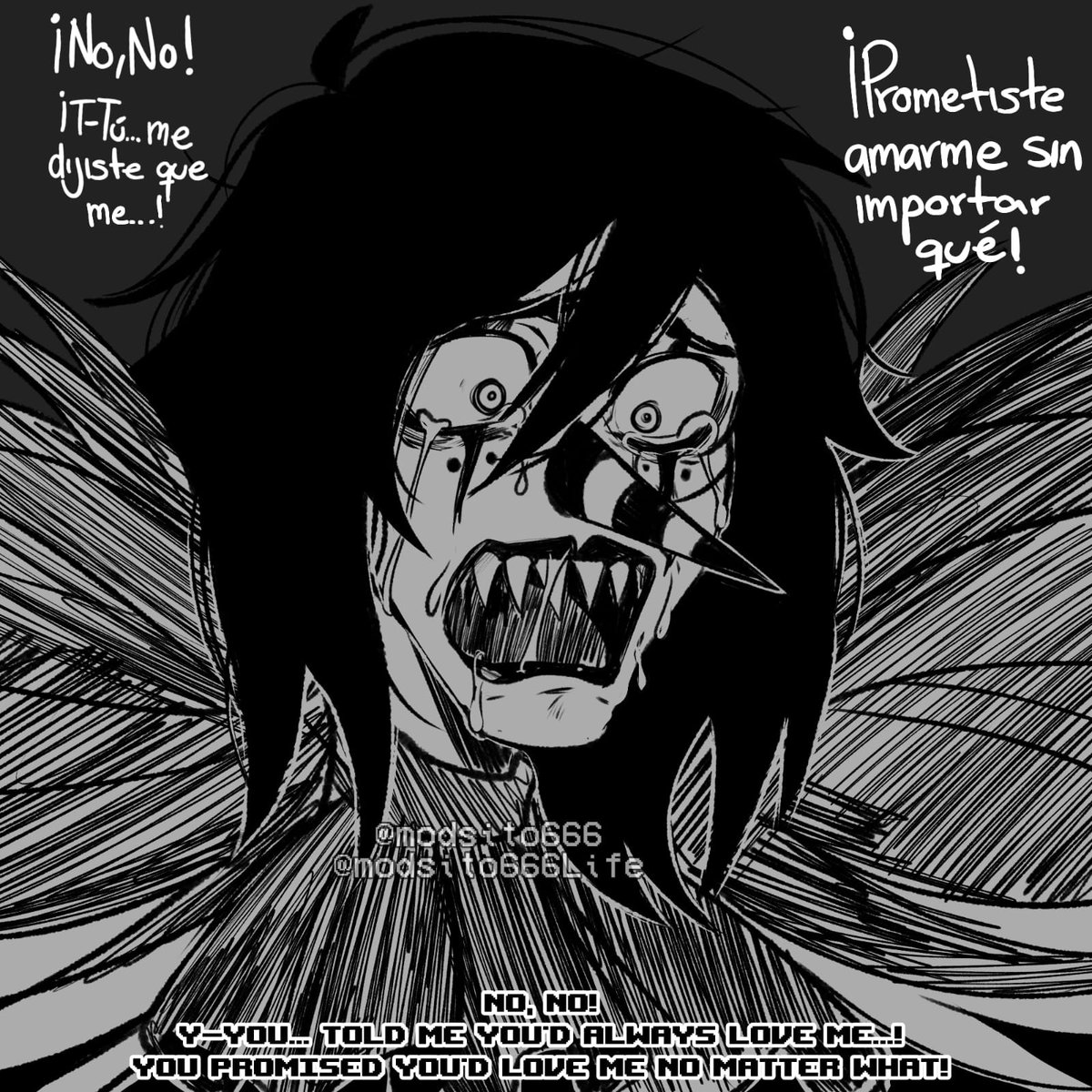 ModsitoKun's tweet photo. Laughing Jack aún no entiende que hizo mal...

#laughingjack #creepypastas https://t.co/eMccC1hy5v