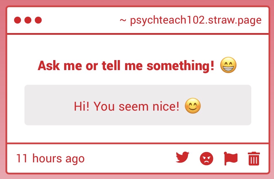 psychteach102's tweet photo. Woah, my… my first one of these, th-thank you, whoever you are! ☺️ I appreciate it! https://t.co/s21Luccm53