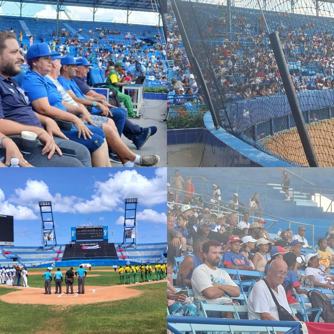 IzquierdoAlons1's tweet photo. Nuestro pueblo disfrutando el juego inaugural, de la 65 Serie Nacional de Béisbol .
#IndustrialesCampeón
#LaHabanaDeTodos 
#LaHabanaViveEnMí
#CubaEstáFirme https://t.co/7zU0MEzZGY