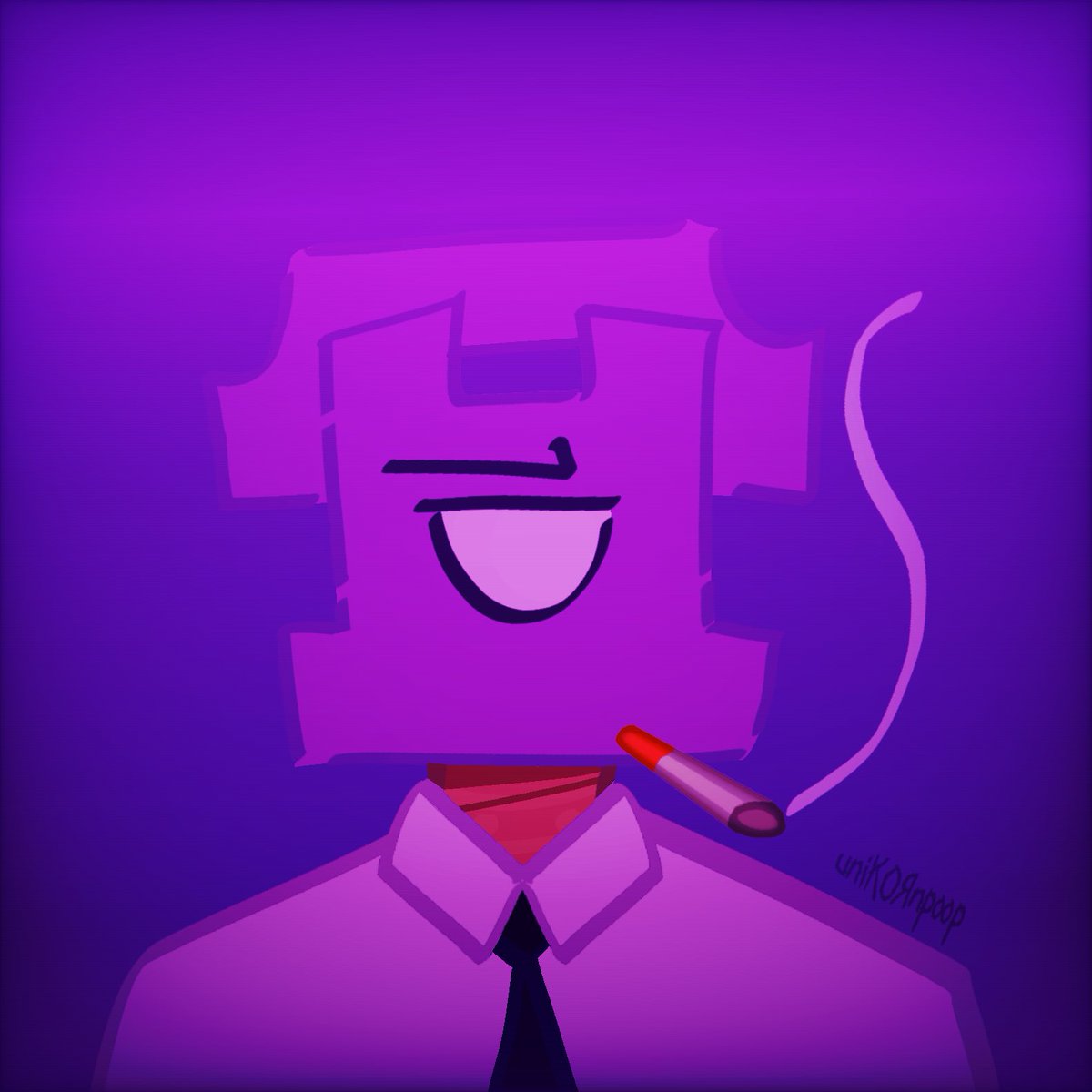 unik0rnpoop's tweet photo. art for @OfficerAnti !!! Hope u like it! #dsaf #dayshiftatfreddys #dsaftwt #proshipdni #phoneguy https://t.co/buEwscS83a