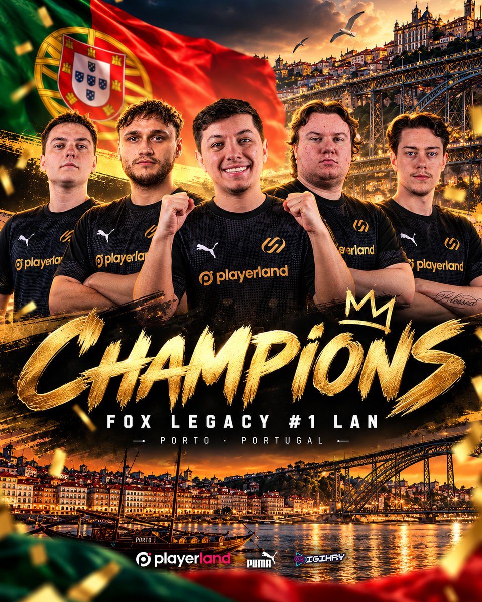 UNiTYesports_eu's tweet photo. WE ARE THE CHAMPIONS OF FOX Legacy #1! 💪🏆 https://t.co/nRnBkNK5sf