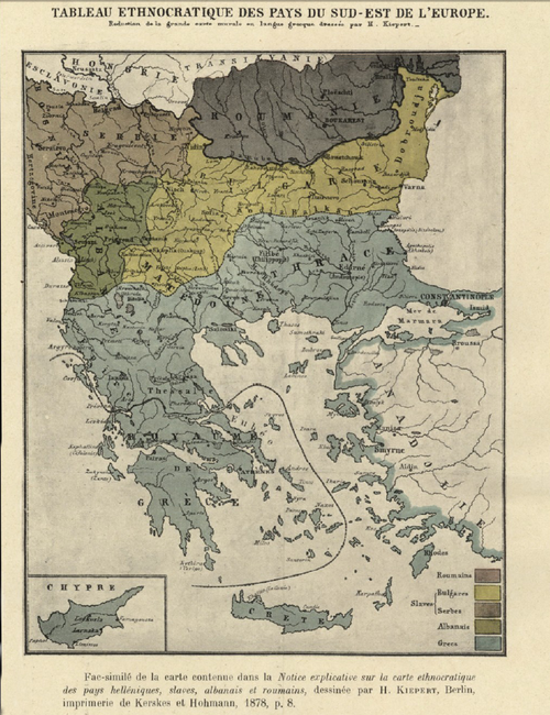 ToLogeion's tweet photo. @Arberor1190 @skylegendd1 These maps are known to be biased, and biased maps exist on the Greek side too. The difference is that Greeks often acknowledge bias and choose not to spread it, while Albanians frequently present such maps as their main source of evidence.

Here is one of the Greek sided Maps: https://t.co/YX5OvItaXq