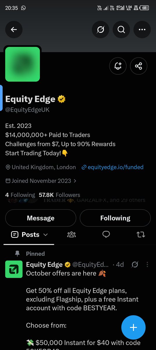 Newmoney010's tweet photo. @hirabjay @Danieltrades @berkayglife @EquityEdgeUK @hycienth_anita @starkhubz @LQD_Alchemist I followed All sir 🙏🎁 https://t.co/79F3Fnud5B