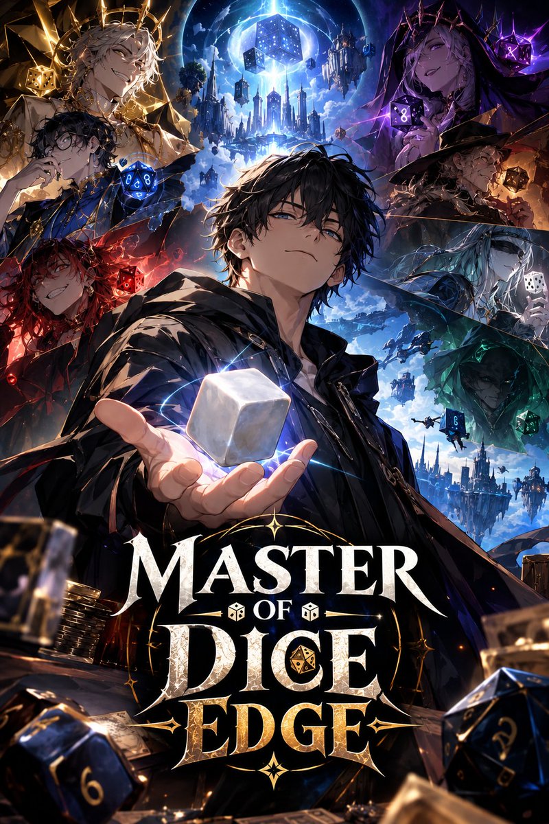 DesignerDadGame's tweet photo. This is my first İsekai novel. I hope you like it and support my new adventure <3
#novel #dice #master #isekai #royalroad
https://t.co/WUgPCUOS3F https://t.co/0bXYGnAhIX