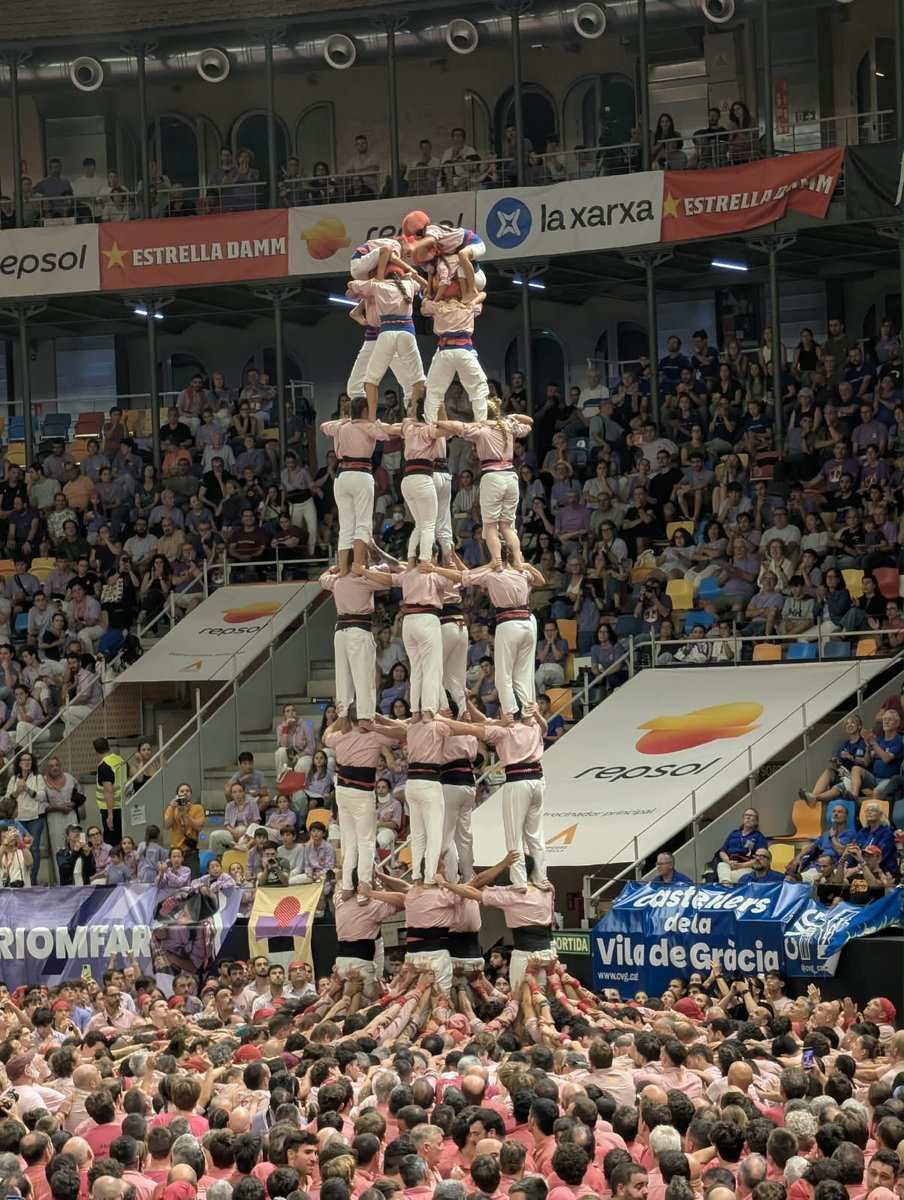 concurscastells's tweet photo. #ConcursTGN2026

🔸 Quarta ronda conjunta

🟢 @CCSPISP 3de8
🟡  @xiquetstgn 7de8(c)

#Castells https://t.co/RoUQsLGIVr