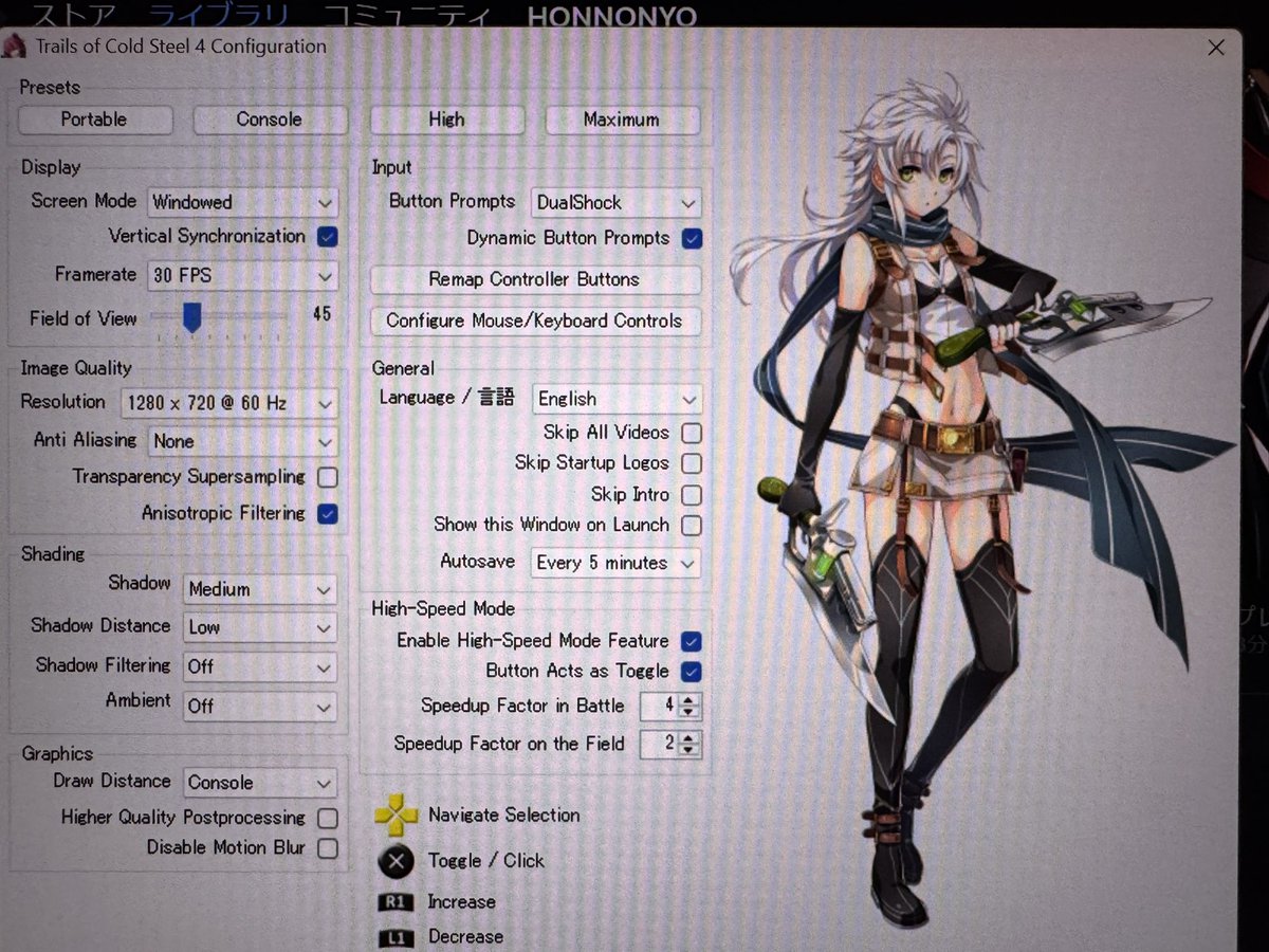 niratama_noel's tweet photo. およ？！
ゲームの再インストール
Windowsアップデート
PCの再起動
を繰り返してたら設定アプリが起動したぞ？！
早速日本語設定にしてゲームも起動できたけど、なんだったんだろう？ https://t.co/SQShFtw95R