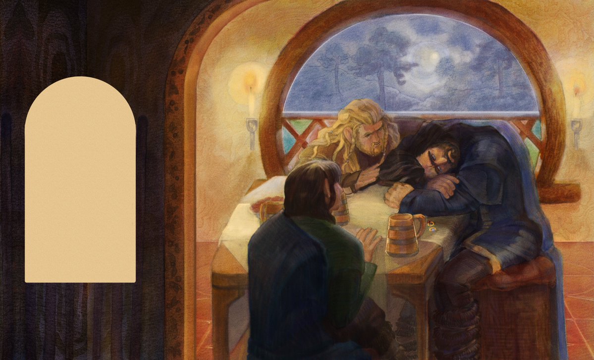 400guyst3r's tweet photo. #fanart #thehobbit #bagginshield #thilbo #thorinoakenshield #bilbobaggins #filiandkili https://t.co/3BklZvSLqM