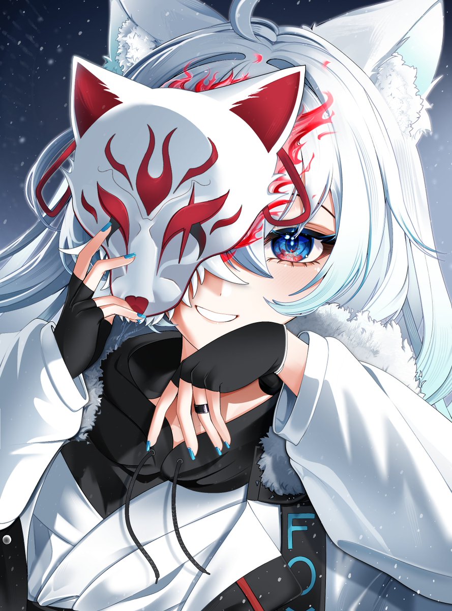 Kyonaii_13's tweet photo. 🤍❄️ Commission https://t.co/XOMXtnmrvk