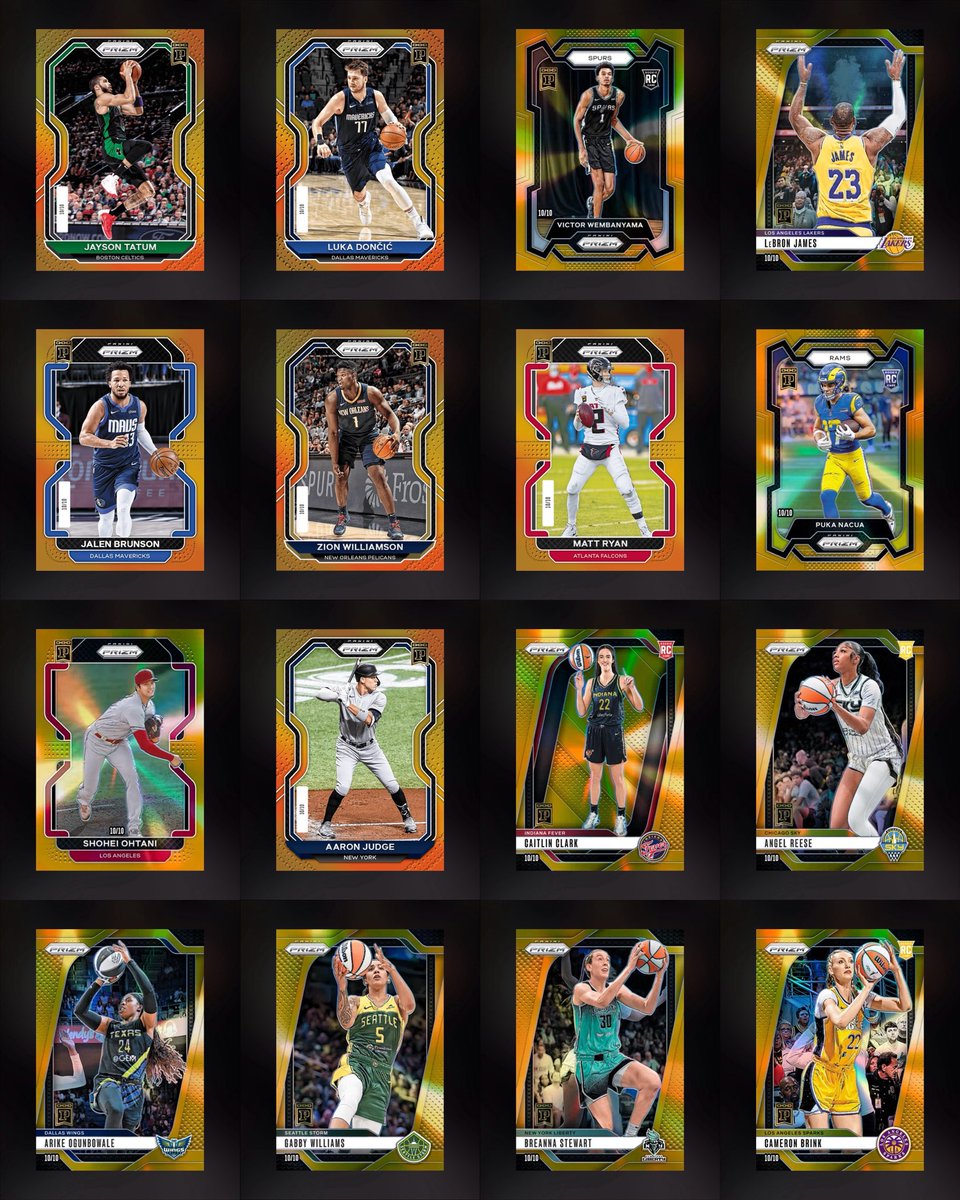 spinotron's tweet photo. What does CZ collect?

10/10

Here are 16 Prizm Gold 10/10 #PaniniBlockchain cards for #SameSerialSunday

#whodoyoucollect #PBC #sportscard https://t.co/kNegAaF4xP