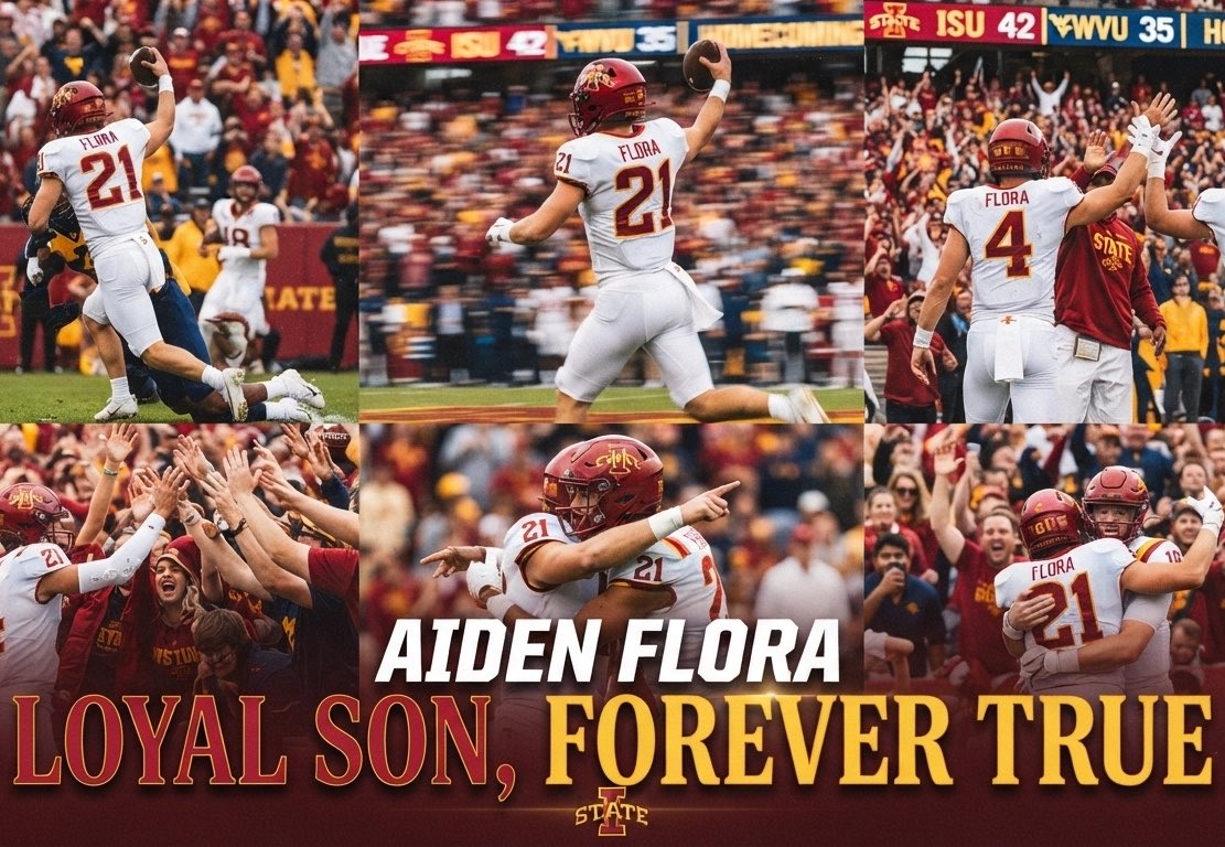 IowaBusiness's tweet photo. #AidenFlora #LoyalSonForeverTrue https://t.co/SphH7GtP86