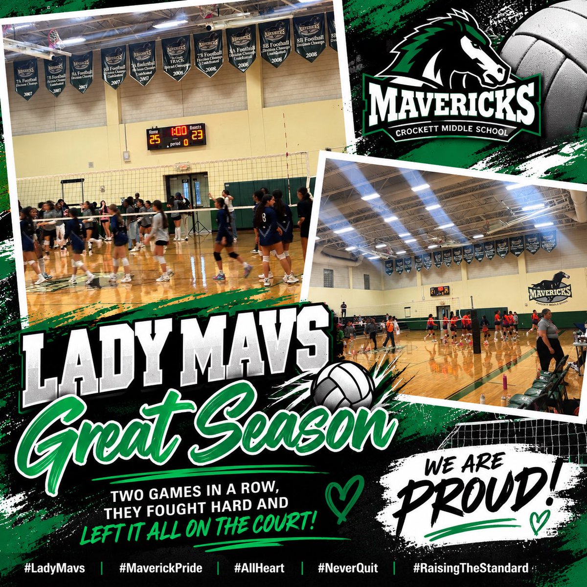 DCMSMavericks's tweet photo. ๐๐ฅ WHAT A FIGHT, LADY MAVS! ๐ฅ๐
Our Lady Mavs may have fallen short, but they left EVERYTHING on the court! ๐๐ค
We see the HEART. We see the FIGHT. And we are PROUD! ๐๐พ๐๐พ๐๐พ
#LadyMavs #MavPride #AllHeart #NeverQuit #RaisingTheStandard https://t.co/jcAoqoTfqU