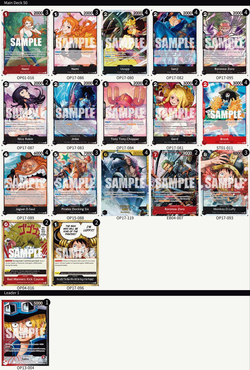Rello22_OP's tweet photo. TOP 16 LONDON EGB W @KongRedrabbit’s Sabo 🔴⚫️

#optcg https://t.co/hX6QyaxRVd