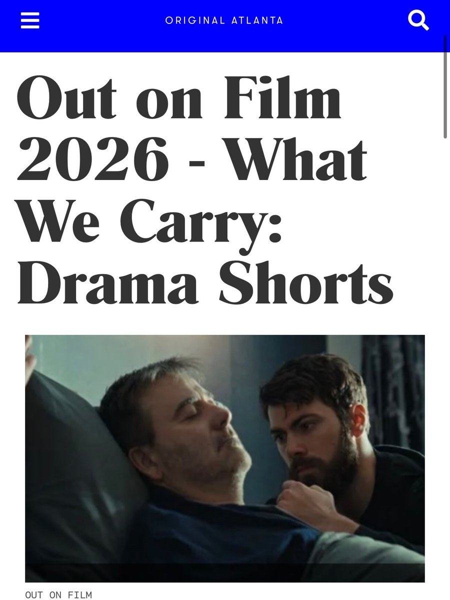 OutonFilm's tweet photo. Grateful to see #OOF39 getting so much love in the press! 💜
Thank you to everyone helping shine a light on our filmmakers and their stories, and a special thank you to our publicist @gardnerdh for helping amplify Out On Film.
#OutOnFilm #LGBTQFilm https://t.co/fSZcPcK4wP