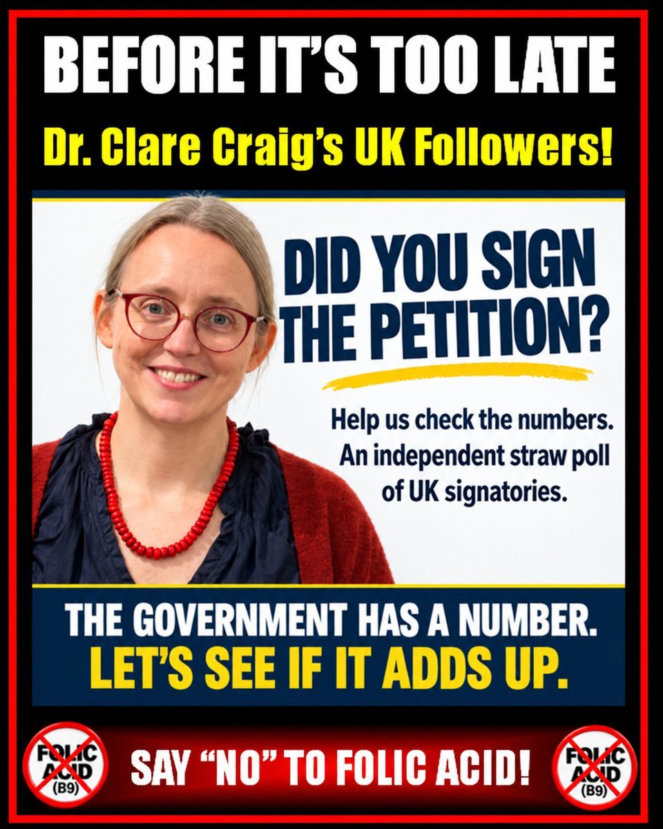 ClareCraigPath's tweet photo. Please answer the poll below to measure the rate of petition signatures. https://t.co/mm9h2e9ZqN