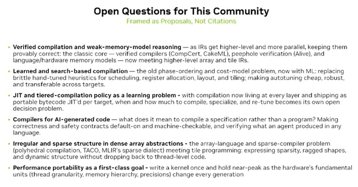 matt_dz's tweet photo. Compilers: The Central Nervous System of the AI Era
https://t.co/Tl2ucF9g0F
Girish Bharambe
Innovations in Compiler Technology (IICT) 2026 https://t.co/5E6oOUPViZ