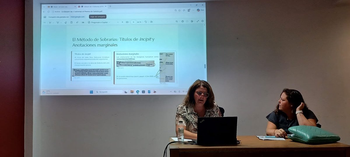 UMUClasicas's tweet photo. Esta semana compañeras  de @LetrasUMU han participado en el VII Congreso Internacional de Humanismo y Pervivencia del Mundo Clásico en homenaje al profesor José Mª Maestre, celebrado en Alcañiz (Teruel). 
#tradicionclasica
#estudioshumanisticos
@myrtianaelx https://t.co/avrknuukxK