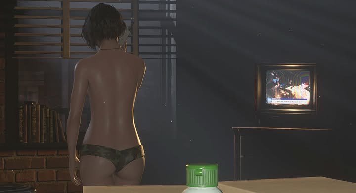your_fav_st4rs's tweet photo. It's not all the time that I do #SeductiveSunday so...
Have my back while I watch the news on TV.
#RERP #CrossoverRP #JillValentine https://t.co/2W1qJ18Urw