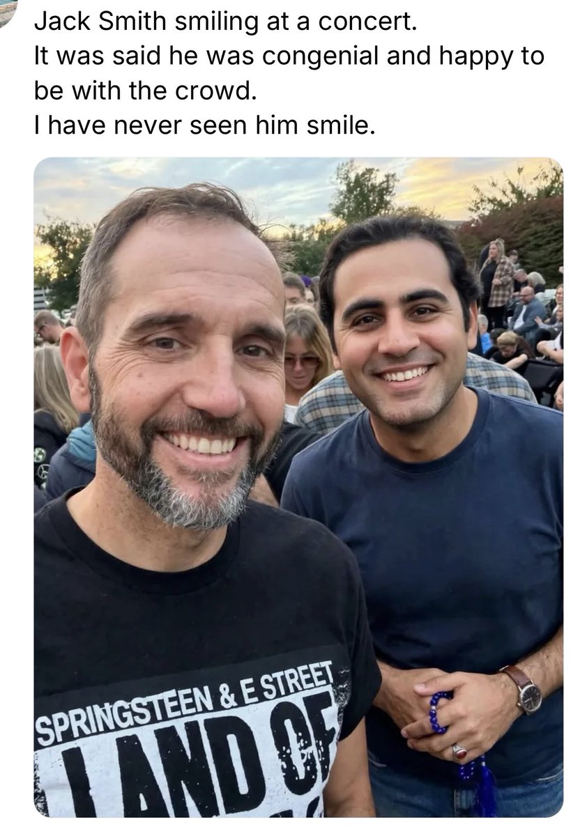 dilward57's tweet photo. Rare photo of the awesome patriot, Jack Smith, smiling 💙 https://t.co/Q09XS1jgZE