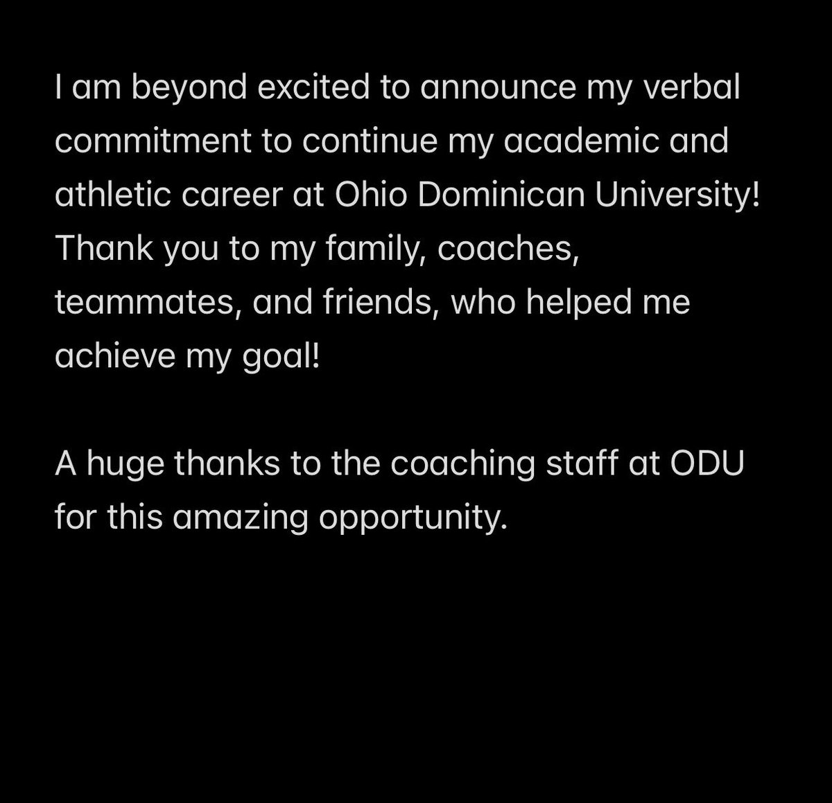 SophiaPamer2027's tweet photo. Committed!
 @ohiolasers2027 @ODU_Softball https://t.co/NIA8wCsGtm