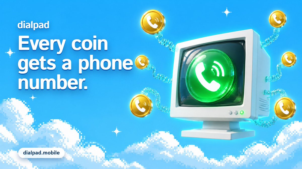 onDialpad's tweet photo. we gave every coin on agencypad a phone line.
then we let anyone add their own.

who are you calling first? https://t.co/rtu6t7YMle https://t.co/Uw9k5Gh2H0