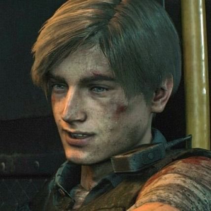 sleckiversz's tweet photo. i swear am i the only one who finds re2r leon the most attractive out of all his versions...everyones always talking abt re4 or re9 like what about this cutie right here :( https://t.co/wOiCMOgHhC