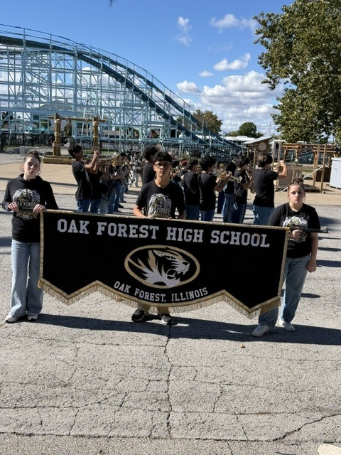 ExperienceOFHS's tweet photo. 🎺This weekend the OFHS Bengals Marching Band made music &amp; memories at Cedar Point! 🎢🎶  

Our marching band brought the energy, talent, &amp; Bengal Pride to Cedar Point!   We’re so proud of their hard work, dedication, &amp; passion for music.
#TheBengalWay
#BandLife https://t.co/QenMegy9P3