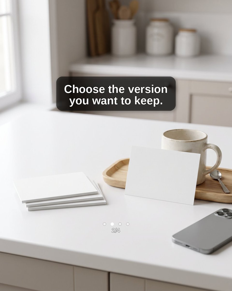 phonedietapp's tweet photo. You do not have to delete the moment to clear the duplicates.

Review near-duplicates before you remove them. Keep the best copy — same memory, less clutter.

Phone Diet: Clean Up Storage
https://t.co/1t2oOssXNp

#iPhone #PhoneTips #Declutter https://t.co/Skn2r6GVw2