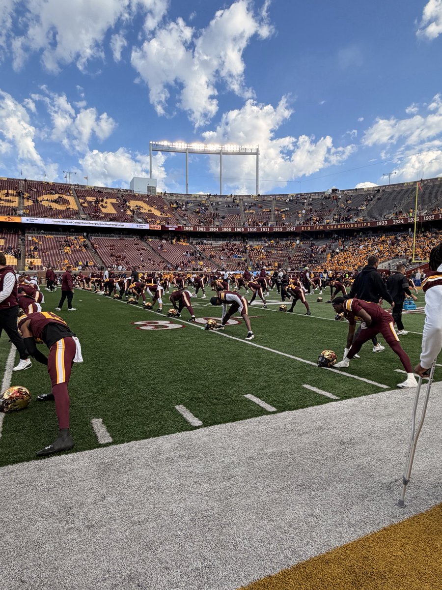 p_will22's tweet photo. Thank you @GopherFootball for the wonderful gameday experience‼️Congratulations on the big team win this Saturday#ROW @WNFball @CoachSwegsWN @Tanner_Snustead @KramerCook @CoachCPz @Gophers247 https://t.co/neajHcJtdF
