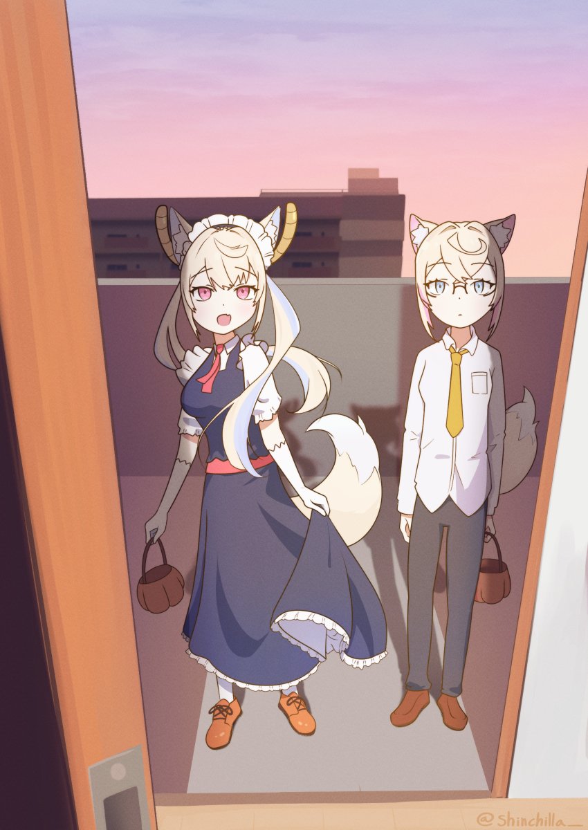 shinchilla_'s tweet photo. Miss Abyssgard's Doggy Maid 🩵🩷
#FWMCpix https://t.co/p9AisbyRFB