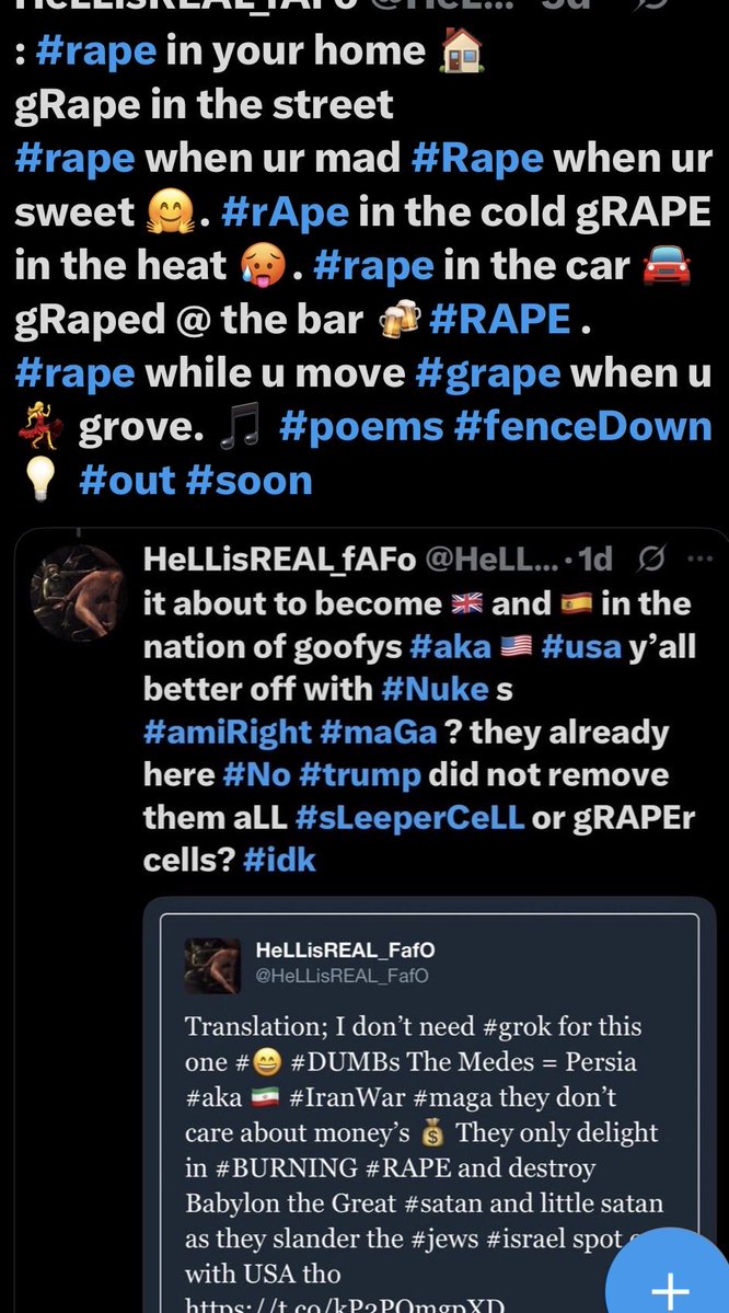 HeLLisReaL_FAf0's tweet photo. @bobbytwerksalot @bennyjohnson @crok Translation: u watch your pancake 🥞 cheek wife be #rape d and u #cuckoldçiftler wiLL be very pleased https://t.co/91ZRTtGcLh