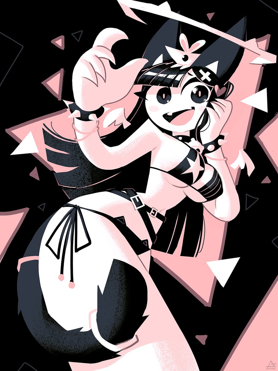 Andaerz's tweet photo. Daily #2182 - A certain highly rare catgirl https://t.co/Frwq1wjdez