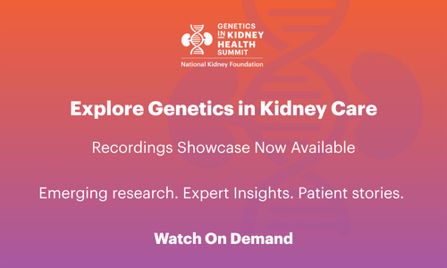 NKF_NephPros's tweet photo. Explore Genetics in Kidney Care

The Genetics in Kidney Health Summit Recordings Showcase brings together established approaches, emerging research, and patient stories. 

Watch on demand: https://t.co/VqvbNs3MYf https://t.co/EnnLYvIsCr