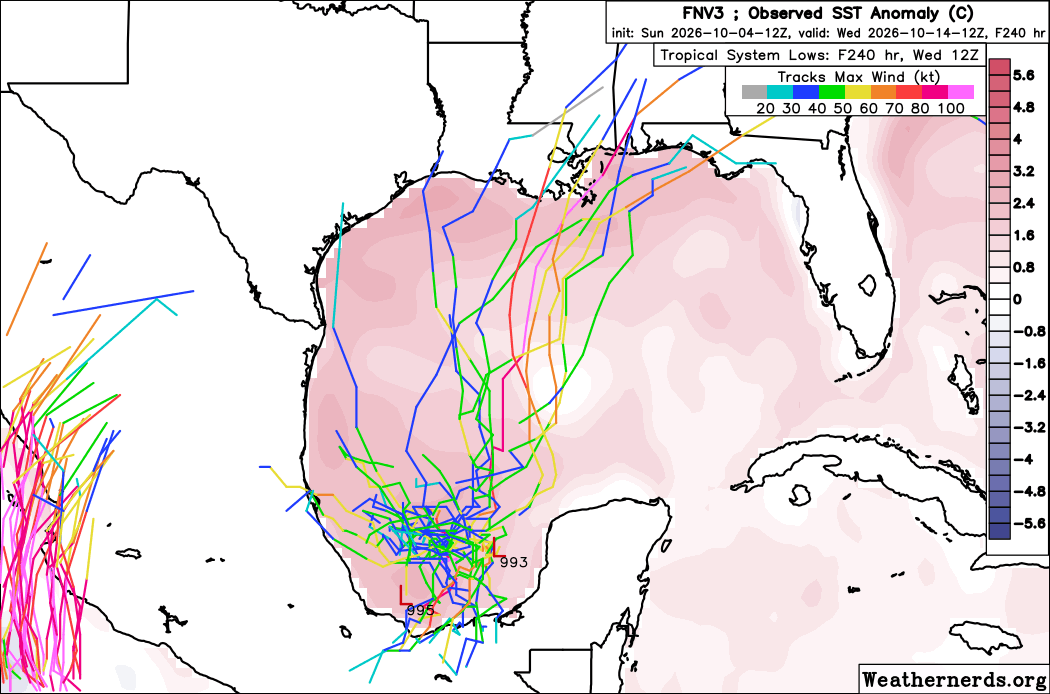 atmo_alex's tweet photo. Alright everyone, want to hear my honest opinion on that Gulf system? I don't think it will develop much at all. You've got 30 to 50 knots of wind shear to the north of it with high uncertainty that a tight, fully closed low even develops in the first place 🧵(1/2) #wxtwitter https://t.co/34pwlb7PfK