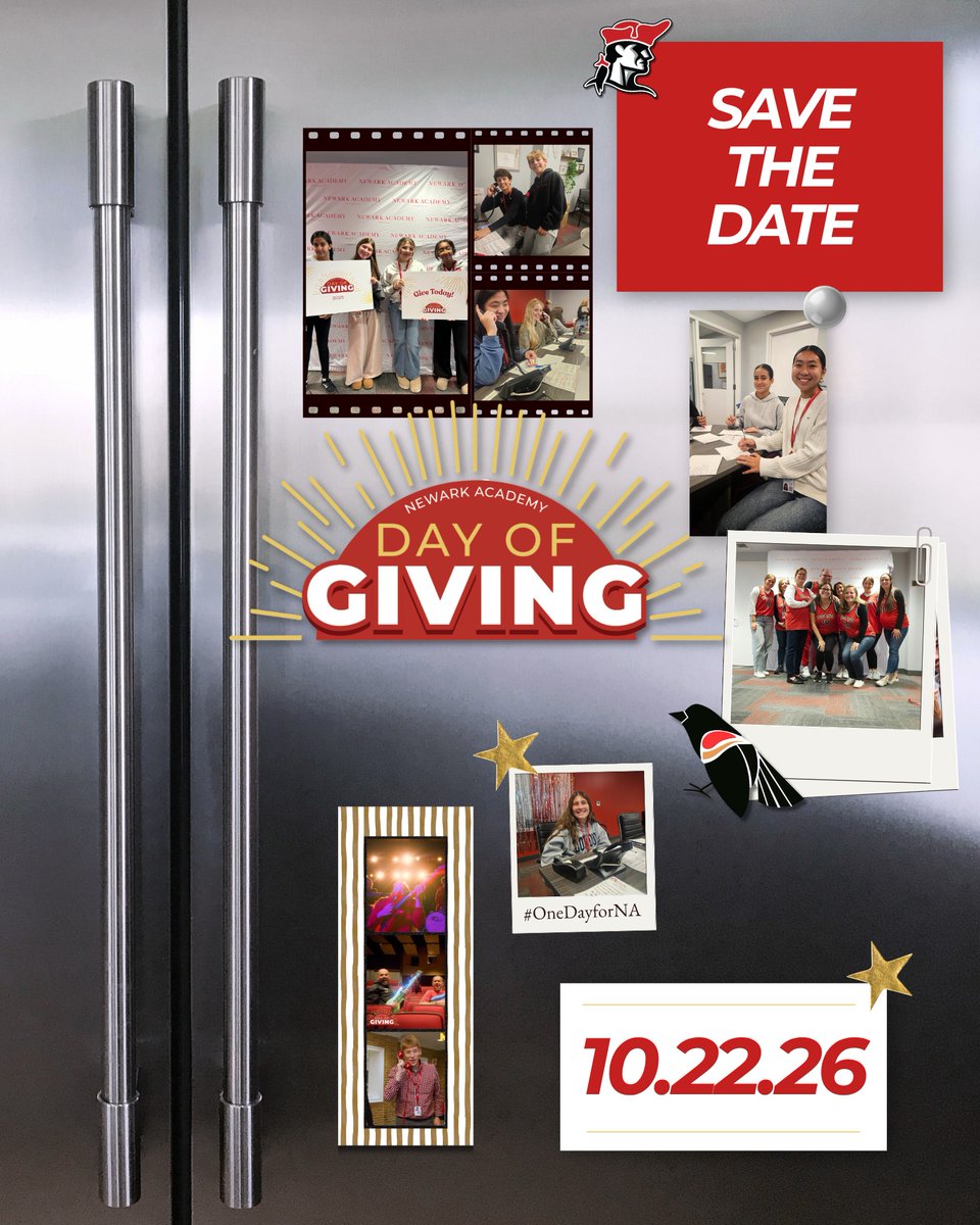 NewarkAcademy's tweet photo. Join us on October 22 for Newark Academy’s 14th annual Day of Giving — a one-day celebration that brings together parents, alumni, faculty, students and friends in support of the school and the experiences that make NA extraordinary.

Link to donate: https://t.co/jAVttThj3a https://t.co/5ewsGeIbrU