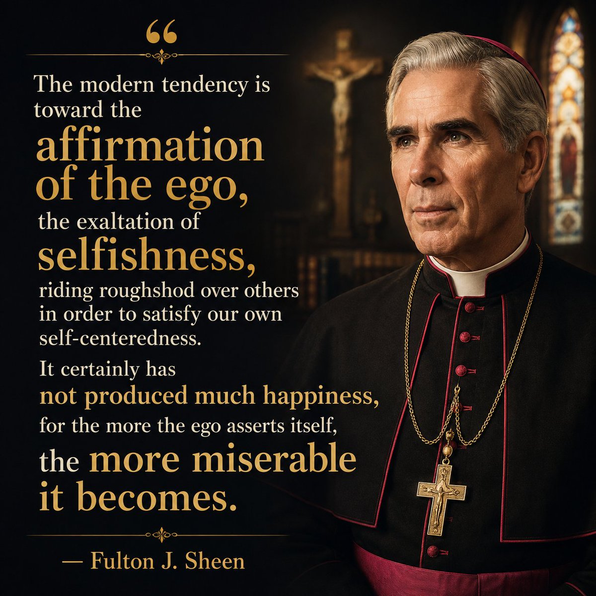 FultonSheenPGA's tweet photo. #FultonSheen #FultonSheenApostolate #CatholicQuotes https://t.co/4J7NZPSx40