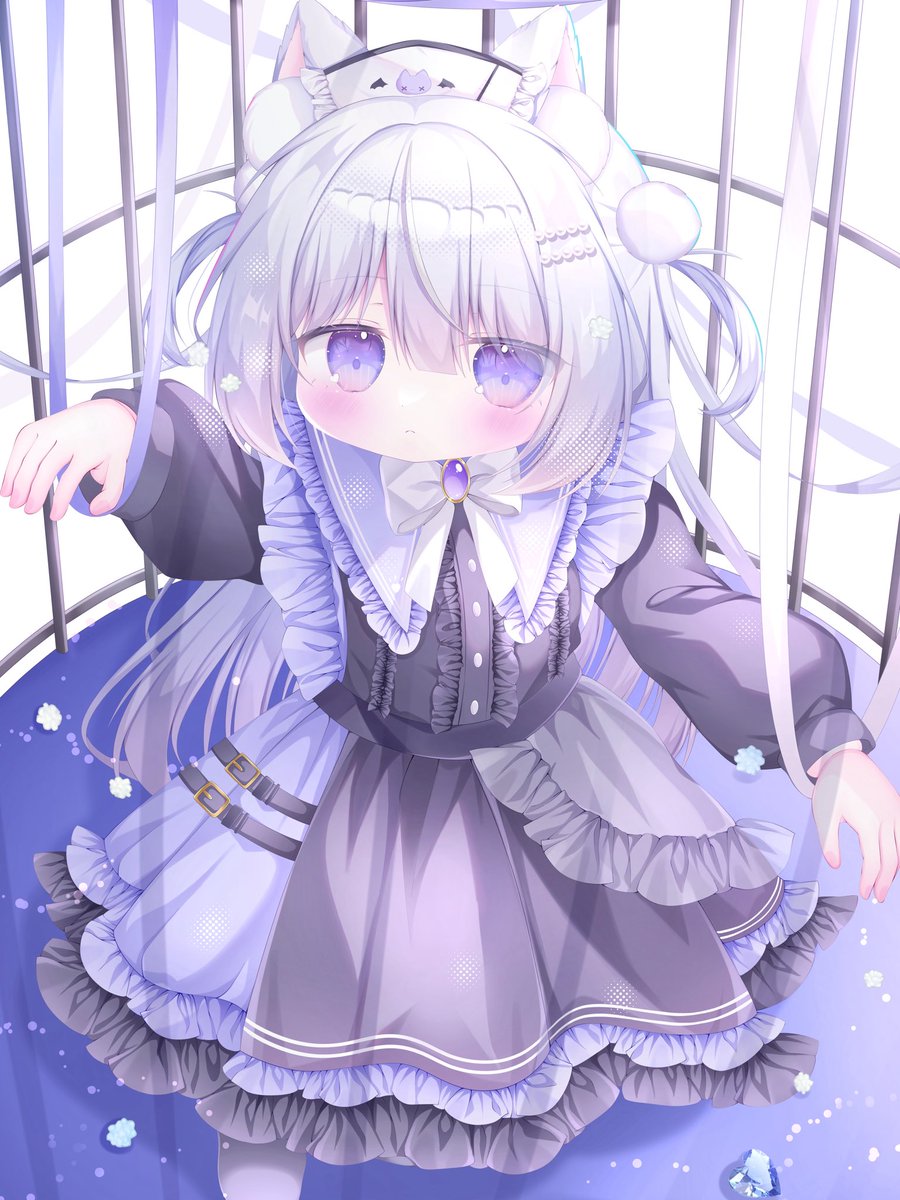 Rururun090's tweet photo. 🎀💜

#イラスト #OC #illustration https://t.co/9hgfZPyy3Z
