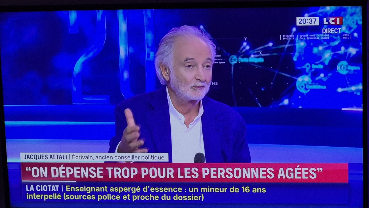 JEANL60000's tweet photo. @EmmanuelMacron @GabrielAttal
@partisocialiste @GWGoldnadel
@PascalPraud @francoiskalfon
#gouvernement #renaissance
#AssembleeNationale #droite #medias #Macron #cnews #lci #BFMTV #HDPro @FranceTV
@MLP_officiel @RNational_off
@J_Bardella @lesrepublicains @LFI J'invite ce socialiste de pacotille,Jacques Attali conseiller de mitterrand et bien d’autres comme macron, à donner une partie de sa fortune et de sa retraite pour renflouer les caisses de retraite. Il s’est trompé pendant 40 ans et demande aux autres petits retraités de se sacrifier : salopard!!!