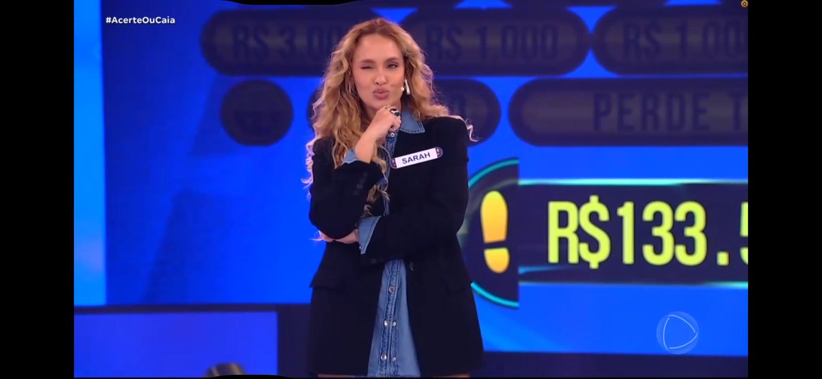 zielcomenta's tweet photo. sarah Andrade inteligentíssima ganhou o #AcerteOuCaia https://t.co/zHZcLgr7bO