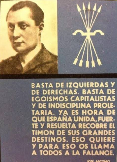PepeElGrillo178's tweet photo. Gran Frase De José Antonio Primo De Rivera

Patriota Español https://t.co/9xcDTcgRXk