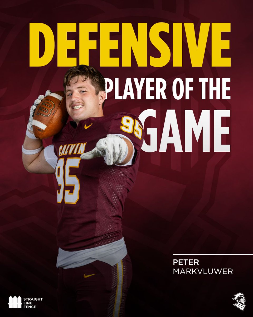 CalvinKnightsFB's tweet photo. 🏆 PLAYER OF THE GAME.
Carson Schnurstein, Trevor Martens, Caiden Bolduc and Kaden McCullough

🛡️ DEFENSIVE PLAYER OF THE GAME.
Peter Markvluwer

🏈 THROUGH THE AIR.
Andrew Berg, Brayden Steinbacher, Michael Liggett, Andre Johnson, Matthew Hallam and Jayden Fles

#Champions4Life https://t.co/xMWaBziGNK